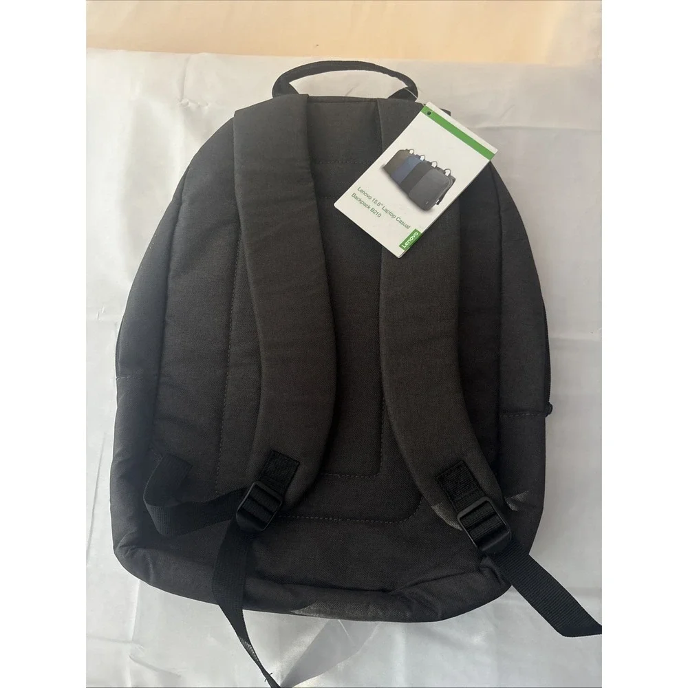Lenovo 15.6 Laptop Casual Backpack B210 Grey Polyester Padded Bag